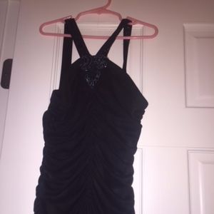 Black Ruffle Like Dress